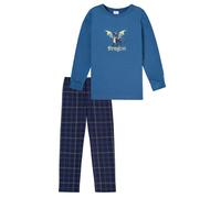 SCHIESSER Pyjama ' Boys World ' bleu, Taille 104