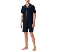 Schiesser Pyjama Court Ensemble de Pijama, Bleu foncé_179297, 58 Homme