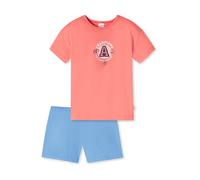 SCHIESSER Pyjama 'Girls World' corail, Taille 104