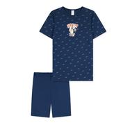 SCHIESSER Pyjama ' Horse World ' bleu nuit, Taille 116