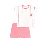 SCHIESSER Pyjama ' Kids Nightwear ' rose / blanc, Taille 98