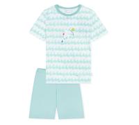 SCHIESSER Pyjama ' Kids Nightwear ' turquoise / blanc, Taille 116