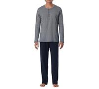Schiesser Pyjama Long Ensemble de Pijama, Bleu 159630, 50 Homme
