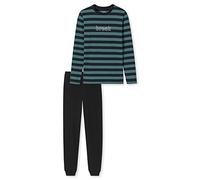 Schiesser Pyjama Long Ensemble de Pijama, Vert, 152 cm Garçon