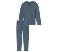 SCHIESSER Pyjama long ' Fine Interlock ' bleu, Taille XXL