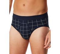 Schiesser Pyjama Long pour Homme - en Interlock Fin et Doux - 183174, Bleu Nuit 183179, 3XL