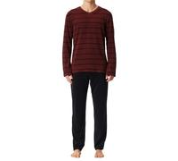 Schiesser Pyjama Long pour Homme - Ensemble de Nuit, Bourgogne 183138, 50