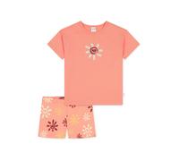SCHIESSER Pyjama ' Natural Cotton ' abricot, Taille 116