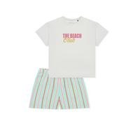 SCHIESSER Pyjama ' Nightwear ' menthe / rose / blanc, Taille 176