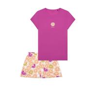 SCHIESSER Pyjama ' Nightwear ' orange / rose / fuchsia / blanc, Taille 176