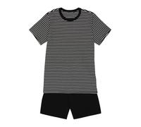 SCHIESSER Pyjama noir / blanc, Taille 140