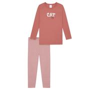 SCHIESSER Pyjama orange / rose ancienne, Taille 98