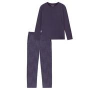 SCHIESSER Pyjama 'Selected Premium Warming' violet, Taille M-L