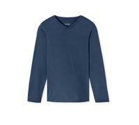 SCHIESSER Pyjama T-shirt à manches longues MIX + RELAX bleu | 50