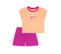 SCHIESSER Pyjama ' Teens Nightwear ' orange / pêche / rose foncé, Taille 164