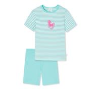 SCHIESSER Pyjama turquoise / rose / blanc, Taille 92