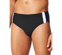 Schiesser Schiesser Maillot de Bain pour Homme avec Jambe - avec Poche pour clés - Jersey Simple - Coupe ajustée - Bleu, Noir_183427, M