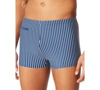 Schiesser Schiesser Maillot de Bain pour Homme avec Jambe - avec Poche zippée - Coupe ajustée - en Jersey Simple - Bleu, Bleu 183426, M