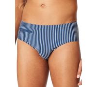Schiesser Schiesser Maillot de Bain pour Homme avec Poche zippée Moulant en Jersey Simple, Bleu 183425, M