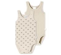 Schiesser Schiesser Unisexe Baby 2 Pack Wickelbody Ohne Bras Mit Knöpfen - 100% Bio Baumwolle - Taille 56 BIS 104 Mixte bébé Ensemble de sous-vêtements pour bébés et Tout-Petits, Assorti 6_181000, 98