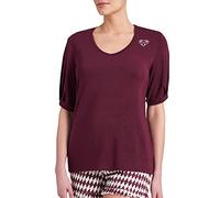 Schiesser Schlafshirt Haut de Pijama, Bordeaux, 38 Femme