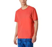 Schiesser Schlafshirt Kurzarm Rundhals-Mix + Relax Haut de Pijama, Pamplemousse_163832, 54 Homme