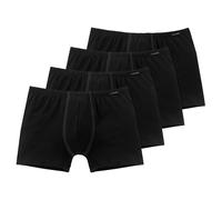 Schiesser Short Hommes 4er Paquet - Pantalon, Boxer, Essentials, Coton Stretch