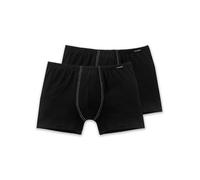 Schiesser Short (Lot de 2) Caleçon Boxeur, Noir (000), XL Homme