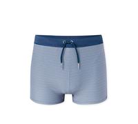 SCHIESSER Shorts de bain ' Ocean Swim ' bleu / blanc, Taille M