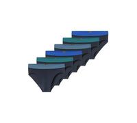 SCHIESSER Slip ' 95/5 ' bleu foncé, Taille S