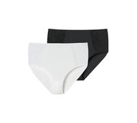 SCHIESSER Slip ' Air Spitze ' noir, Taille S-M