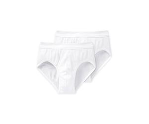 SCHIESSER Slip 'Authentic Sport' blanc, Taille M