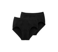 SCHIESSER Slip 'Authentic Sport' noir, Taille S