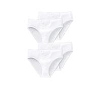 SCHIESSER Slip 'Cotton Essentials' blanc, Taille L-XL