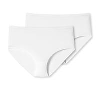 Schiesser Slip Dames 2er Paquet - Midi - Slip, Coton Stretch, Uni