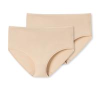 Schiesser Slip Dames 2er Paquet - Midi - Slip, Coton Stretch, Uni