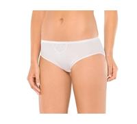 Schiesser - Slip Femme - Tai (2er Pack) - Blanc (weiss 100) - FR : 42 (Taille fabricant : 40)