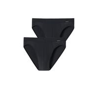 SCHIESSER Slip gris clair / noir, Taille XL
