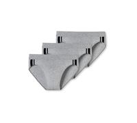 SCHIESSER Slip gris / noir, Taille S