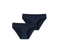 SCHIESSER Slip 'Invisible Cotton' bleu nuit, Taille M