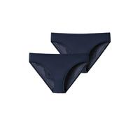 SCHIESSER Slip 'Invisible Lace' bleu nuit, Taille XS