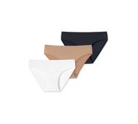 SCHIESSER Slip ' Invisible Soft ' nude / noir / blanc, Taille S