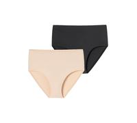 SCHIESSER Slip 'Invisible Soft' nude / noir, Taille XXL