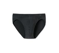 SCHIESSER Slip 'Long Life Soft' noir / blanc, Taille L-XL