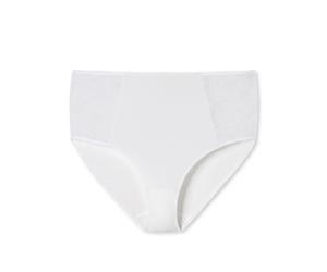Schiesser Slip midi en Dentelle pour Femme, Blanc - 181132, 44