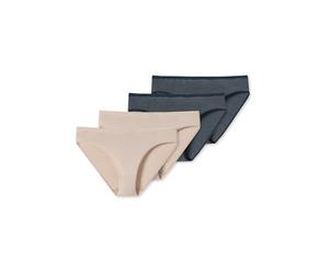 SCHIESSER Slip ' Modal Essentials ' beige / noir, Taille L-XL