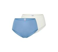SCHIESSER Slip ' Modal Essentials ' bleu / blanc, Taille S