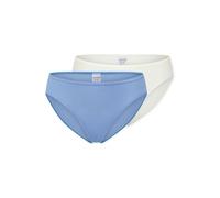 SCHIESSER Slip ' Modal Essentials ' crème / bleu, Taille L-XL