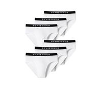 SCHIESSER Slip noir / blanc, Taille XL