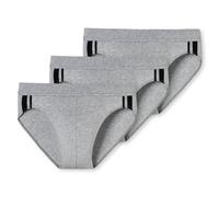Schiesser Slip pour Homme 3er Paquet - Rio 95/5, Coton Stretch, Seitenstreife